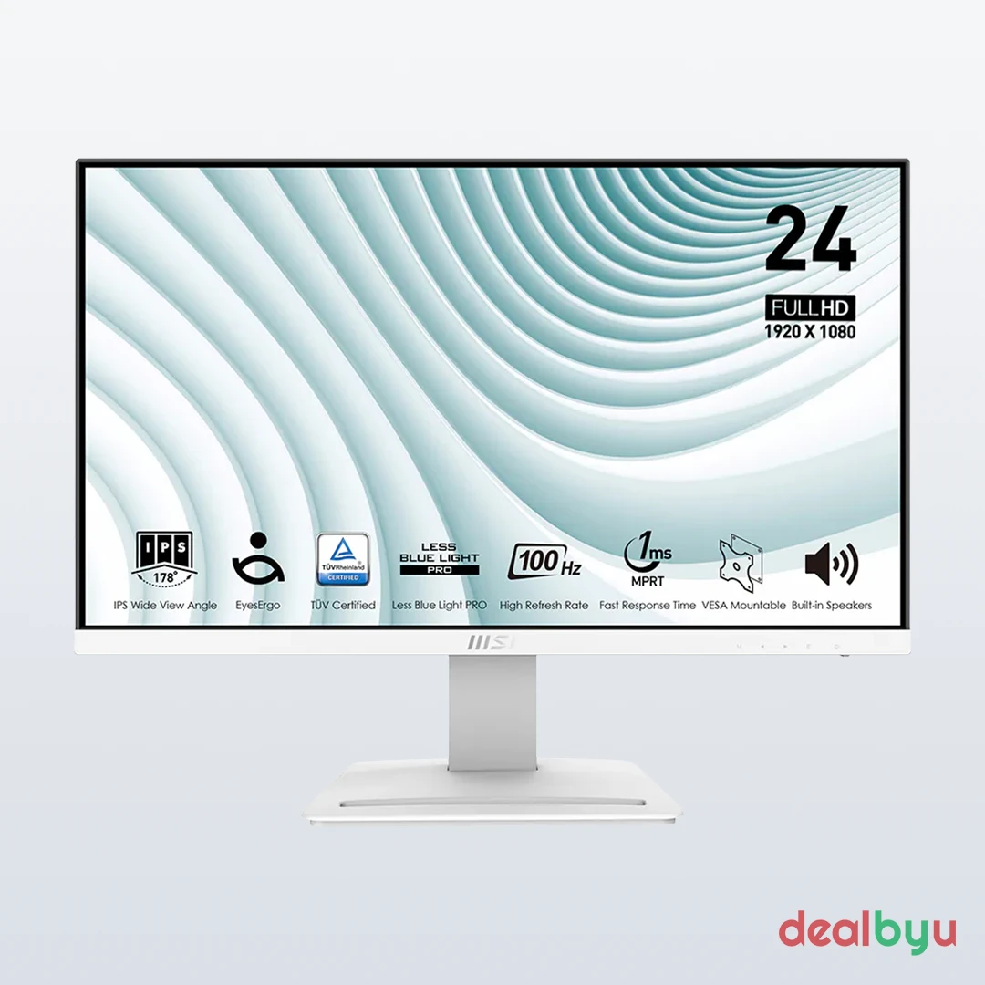 MSI Pro MP243XW 23.8-inch FHD 100Hz Monitor