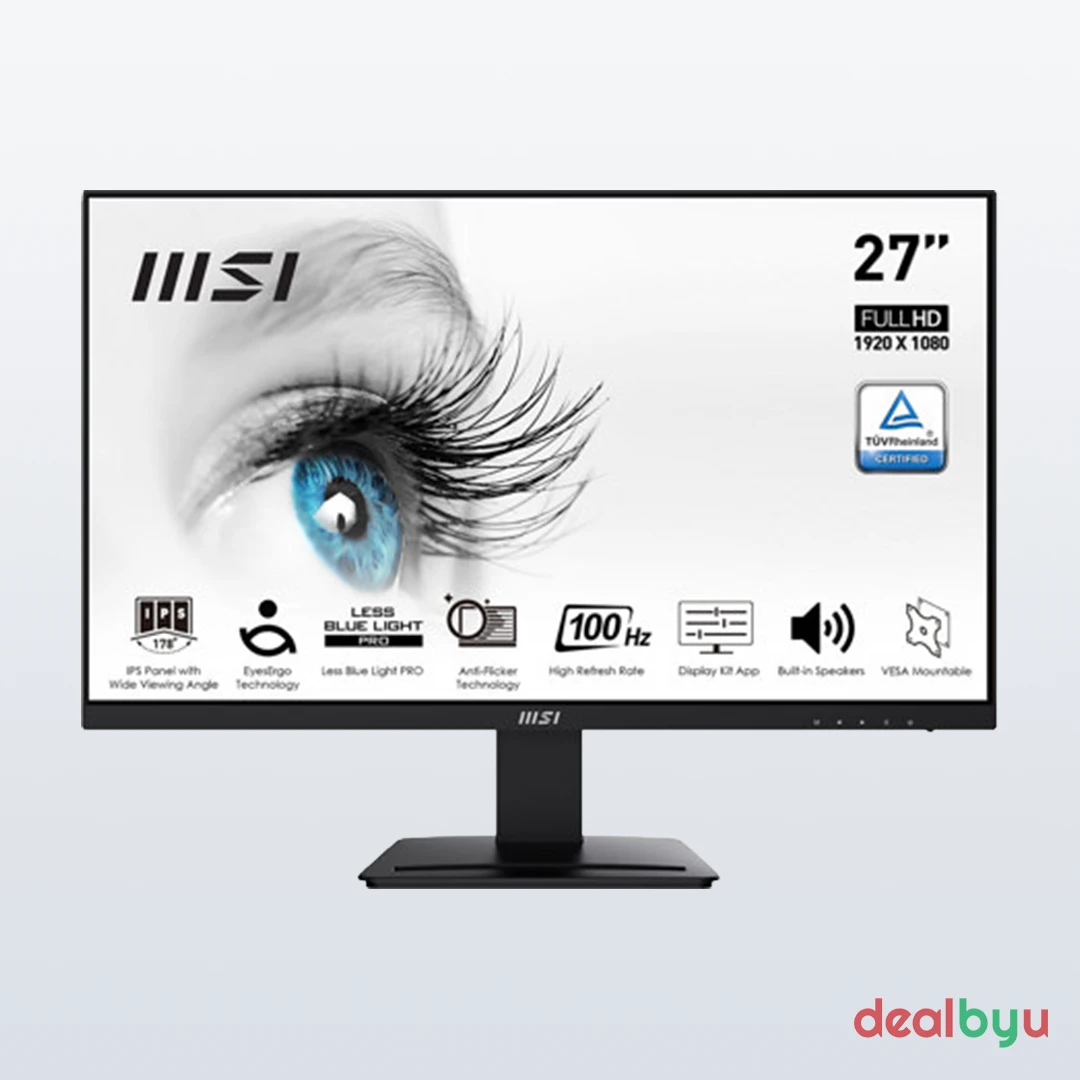 MSI Pro MP273A 27-inch FHD 100Hz Monitor