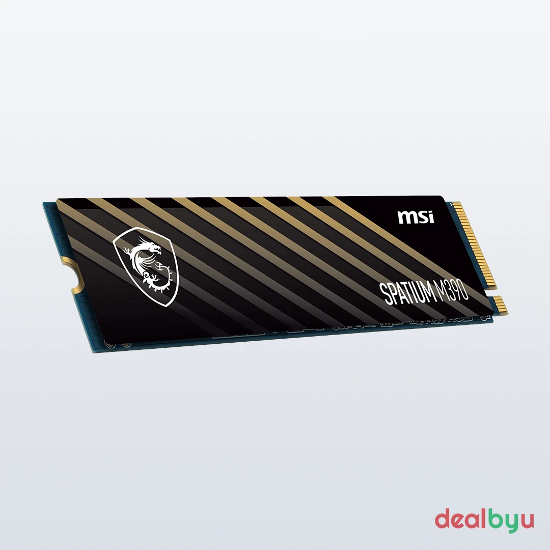 MSI SPATIUM M390 1 TB PCIe 3.0 NVMe M.2 2280 SSD
