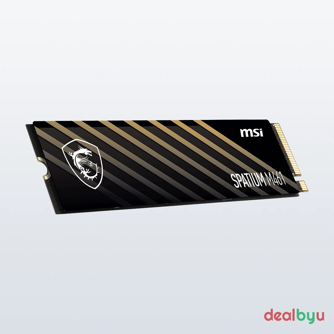 MSI SPATIUM M461 4 TB PCIe 4.0 NVMe M.2 2280 SSD