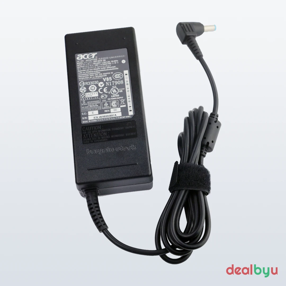 Acer 90W AC Power Adapter (19V 4.74A, 5.5x1.7mm) PA-1900 series