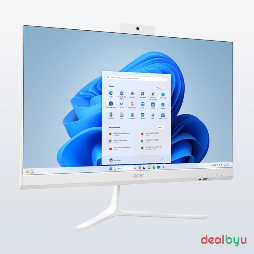 Acer Aspire C24 C24-1851 Core i5-12450H — 8 GB / 512 GB SSD, 23.8" FHD IPS All-in-One PC