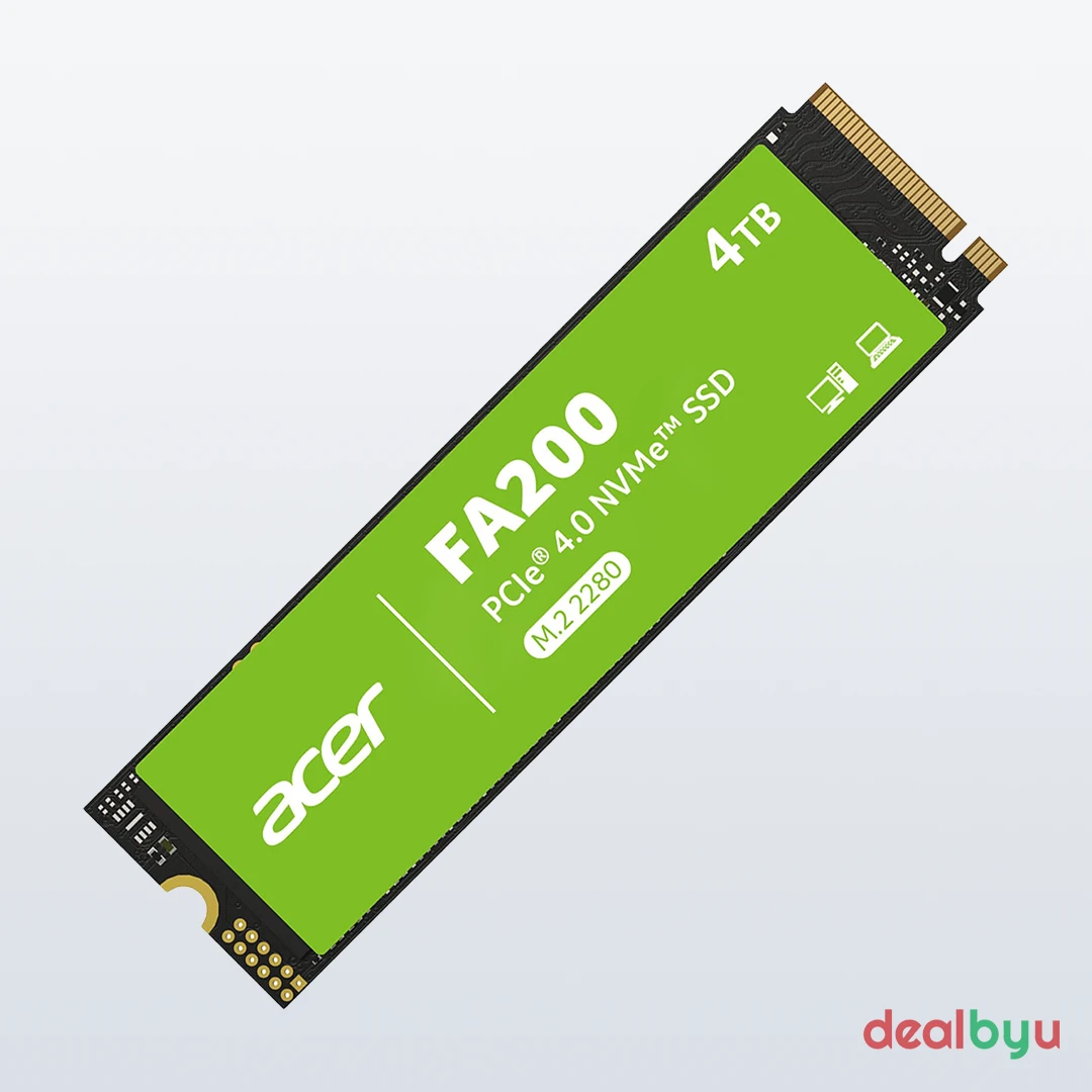 Acer FA200 4 TB PCIe 4.0 NVMe M.2 2280 SSD