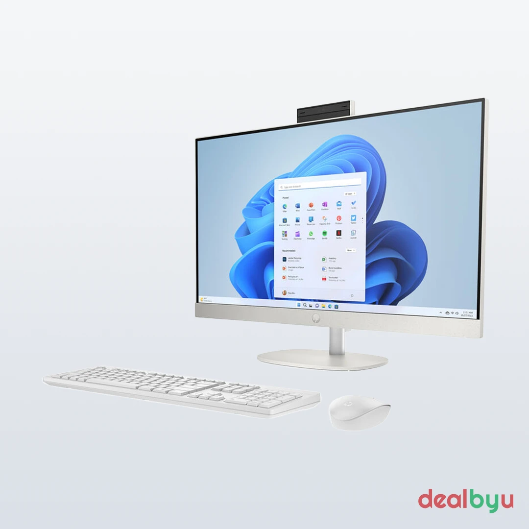 HP All-in-One 27-cb Core i5-1335U — 16 GB / 512 GB SSD, 27" FHD IPS All-in-One PC