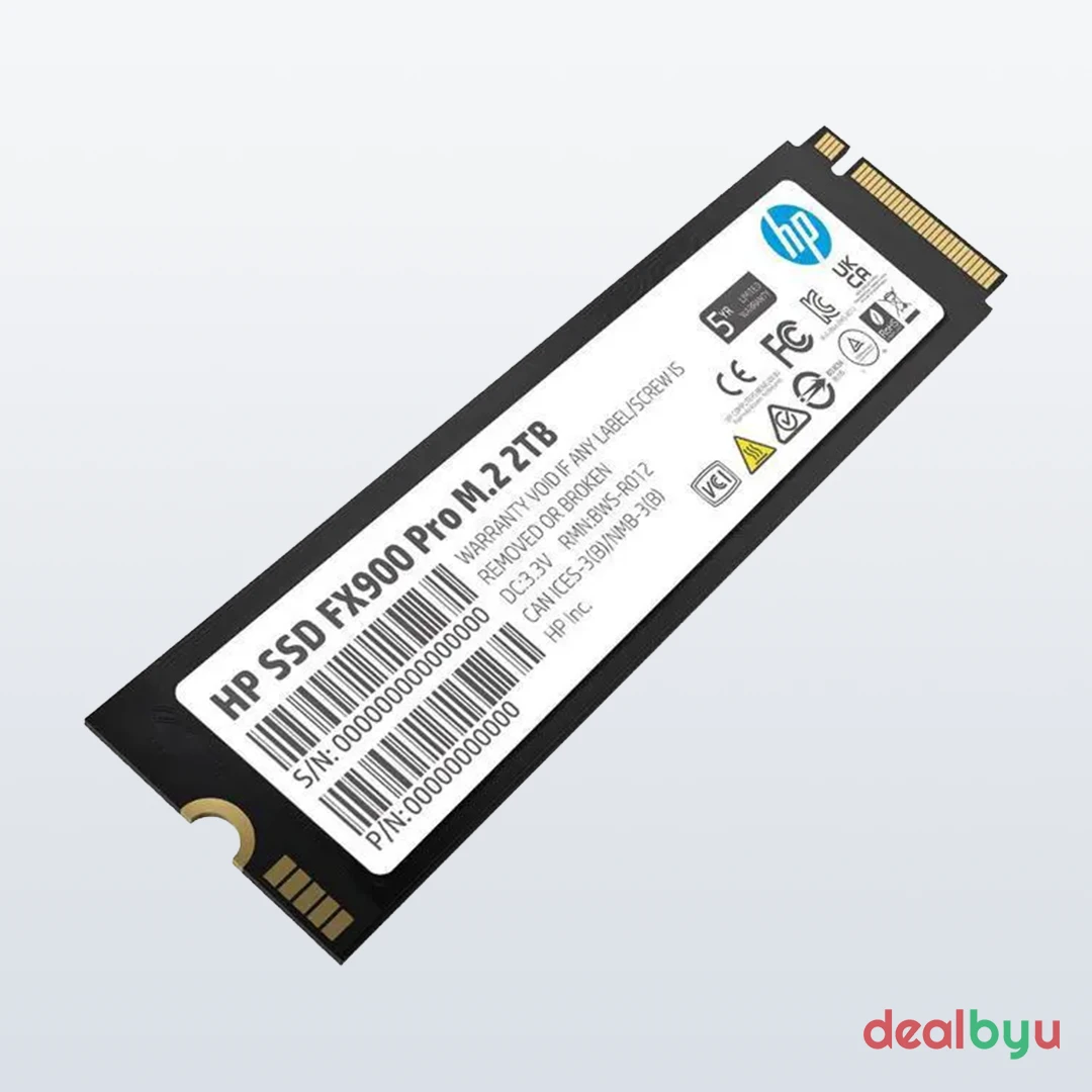 HP FX900 Pro 2 TB PCIe 4.0 NVMe M.2 2280 SSD