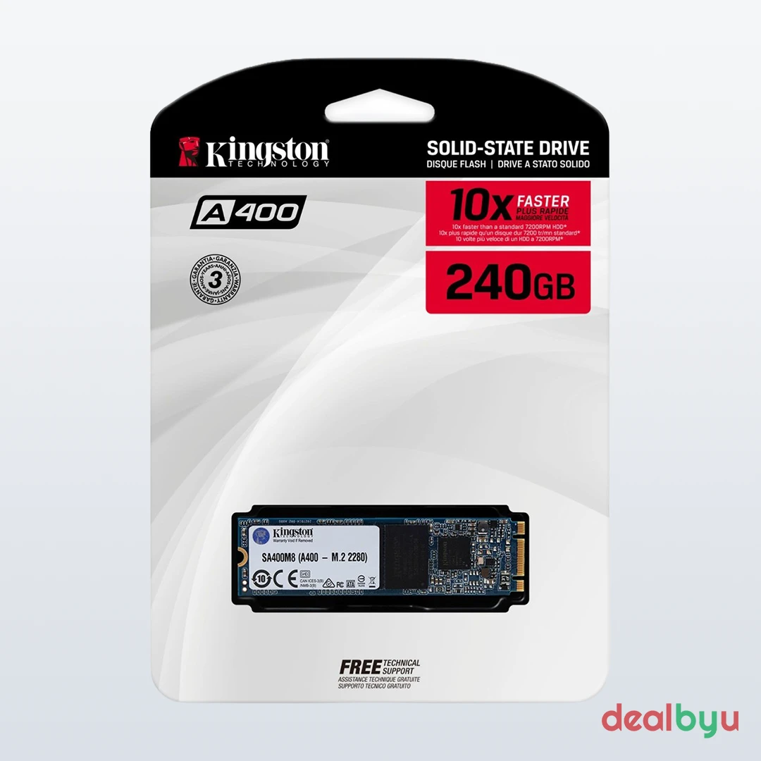 Kingston A400 M.2 240 GB SATA M.2 2280 SSD