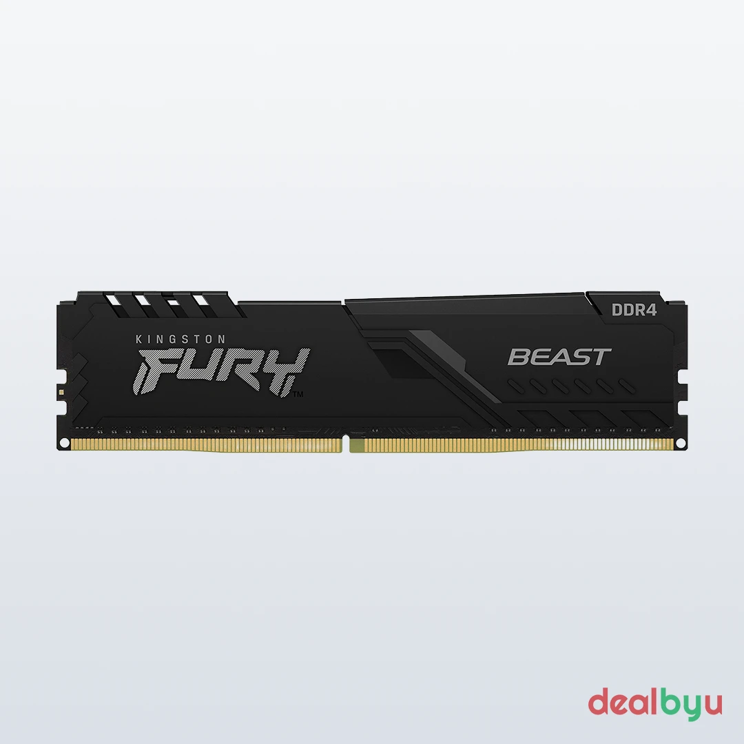 Kingston FURY Beast DDR4 8 GB (1 × 8 GB) 3600 MT/s CL17 Desktop Memory Module