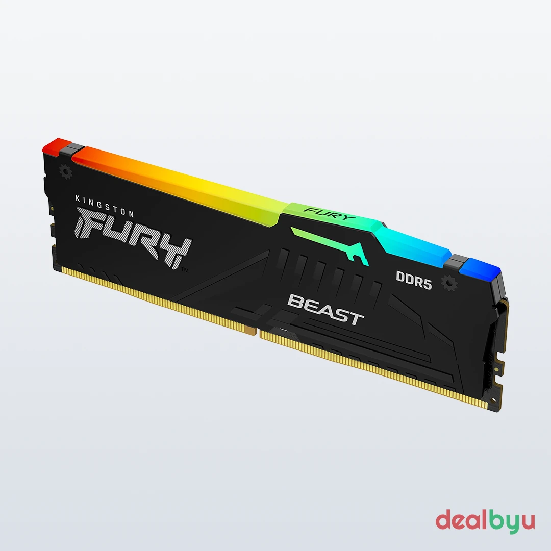 Kingston FURY Beast DDR5 16 GB (1 × 16 GB) 6000 MT/s Desktop Memory Module