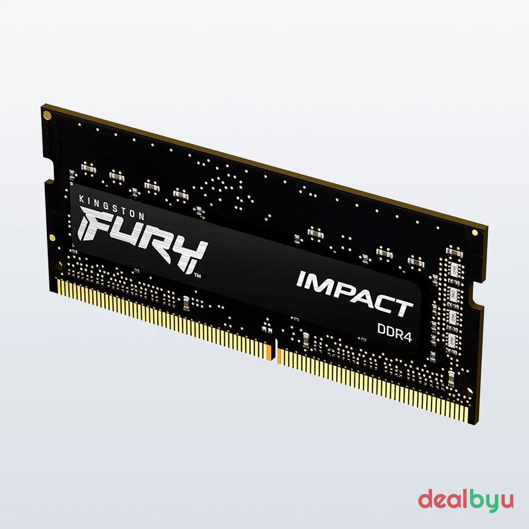 Kingston FURY Impact DDR4 32 GB (1 × 32 GB) 3200 MT/s CL20 Laptop Memory Module (SO-DIMM)