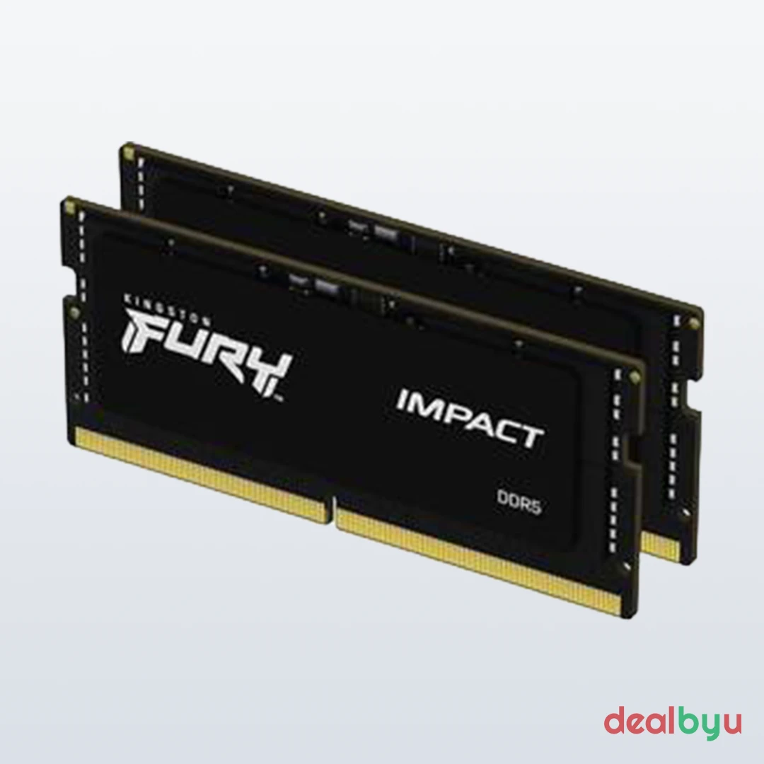 Kingston FURY Impact DDR5 32 GB (1 × 32 GB) 4800 MT/s CL38 Laptop Memory Module (SO-DIMM)