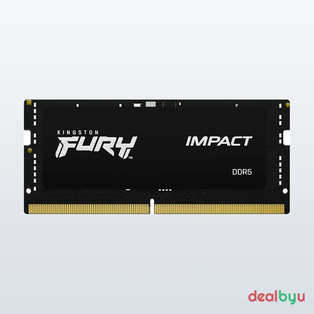 Kingston FURY Impact DDR5 32 GB (1 × 32 GB) 5600 MT/s CL40 Laptop Memory Module (SO-DIMM)
