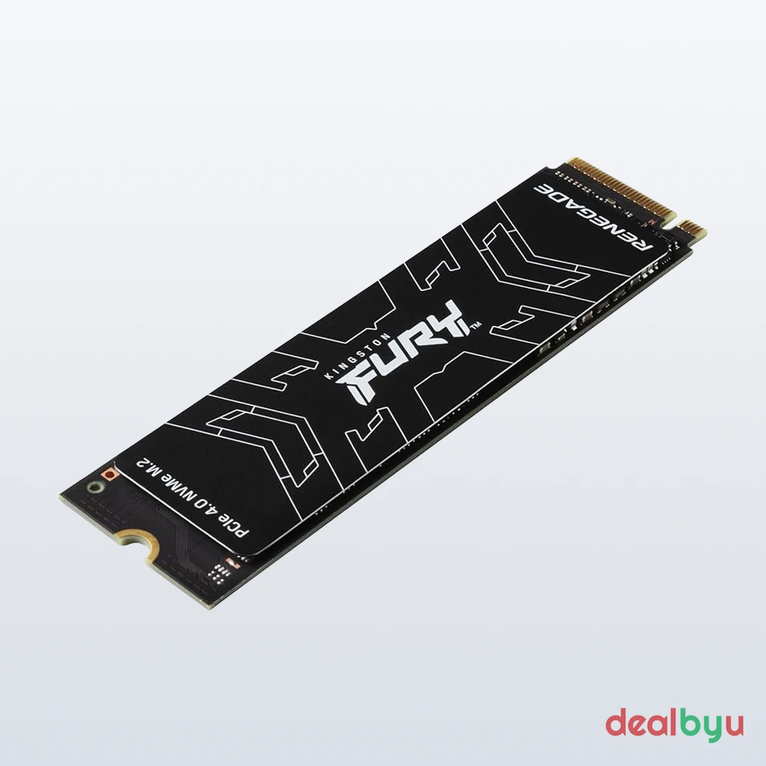 Kingston Fury Renegade 1 TB PCIe 4.0 NVMe M.2 2280 SSD (SFYRS/1000G)