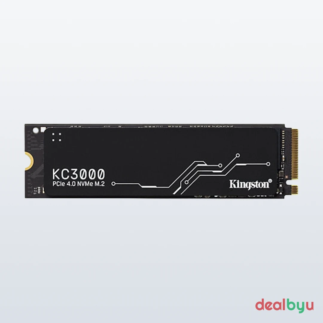 Kingston KC3000 512 GB PCIe 4.0 NVMe M.2 2280 SSD (SKC3000S/512G)