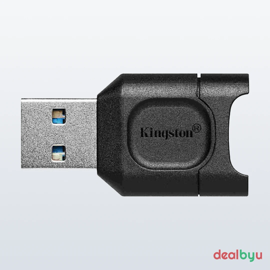 Kingston MobileLite Plus microSD Reader (MLPM) — microSD card reader (single slot), USB 3.2 Gen 1 (5 Gbps)