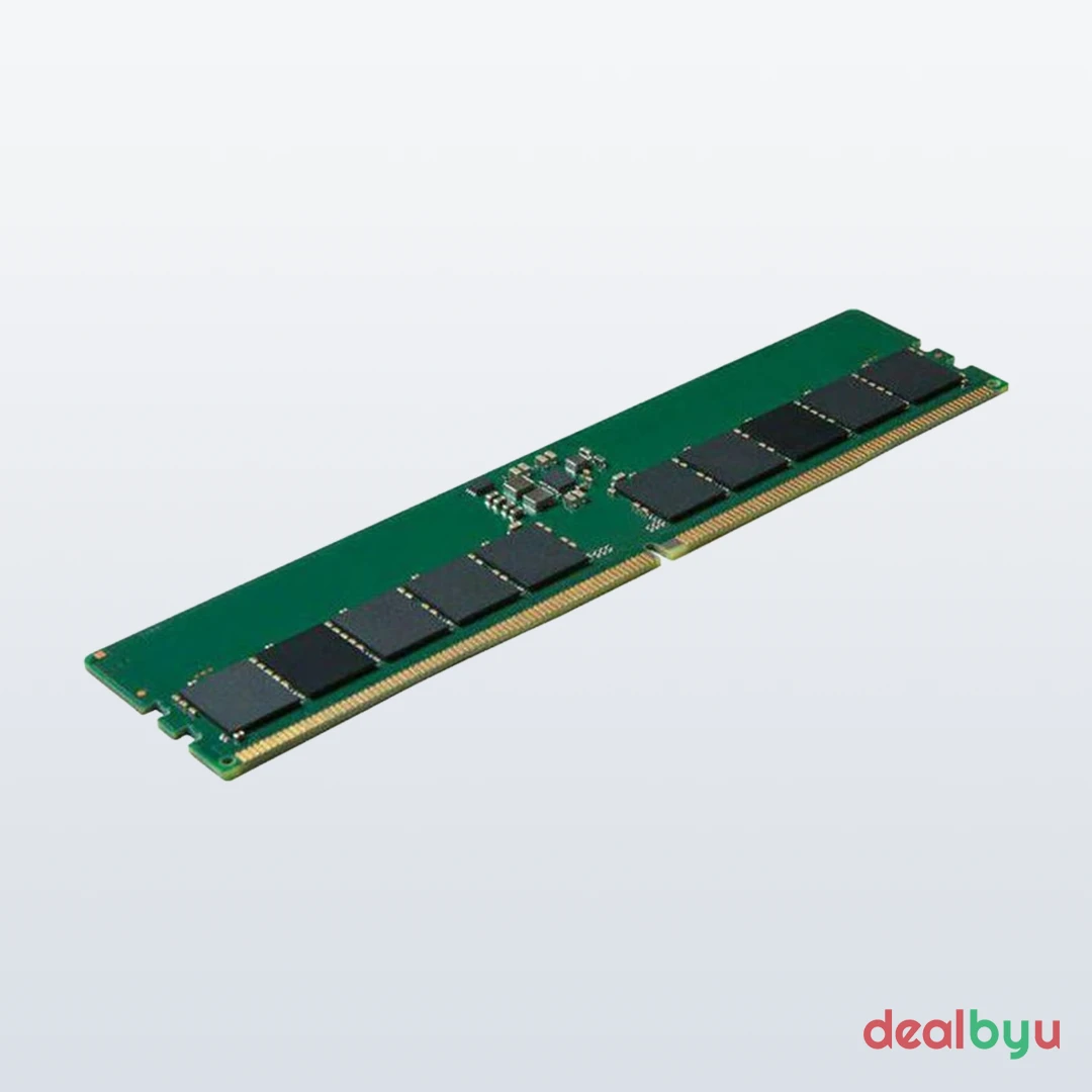 Kingston ValueRAM DDR5 8 GB (1 × 8 GB) 4800 MT/s CL40 Green Desktop Memory Module