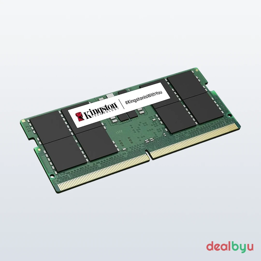 Kingston ValueRAM DDR5 32 GB (1 × 32 GB) 4800 MT/s CL40 Green Laptop Memory Module (SO-DIMM)