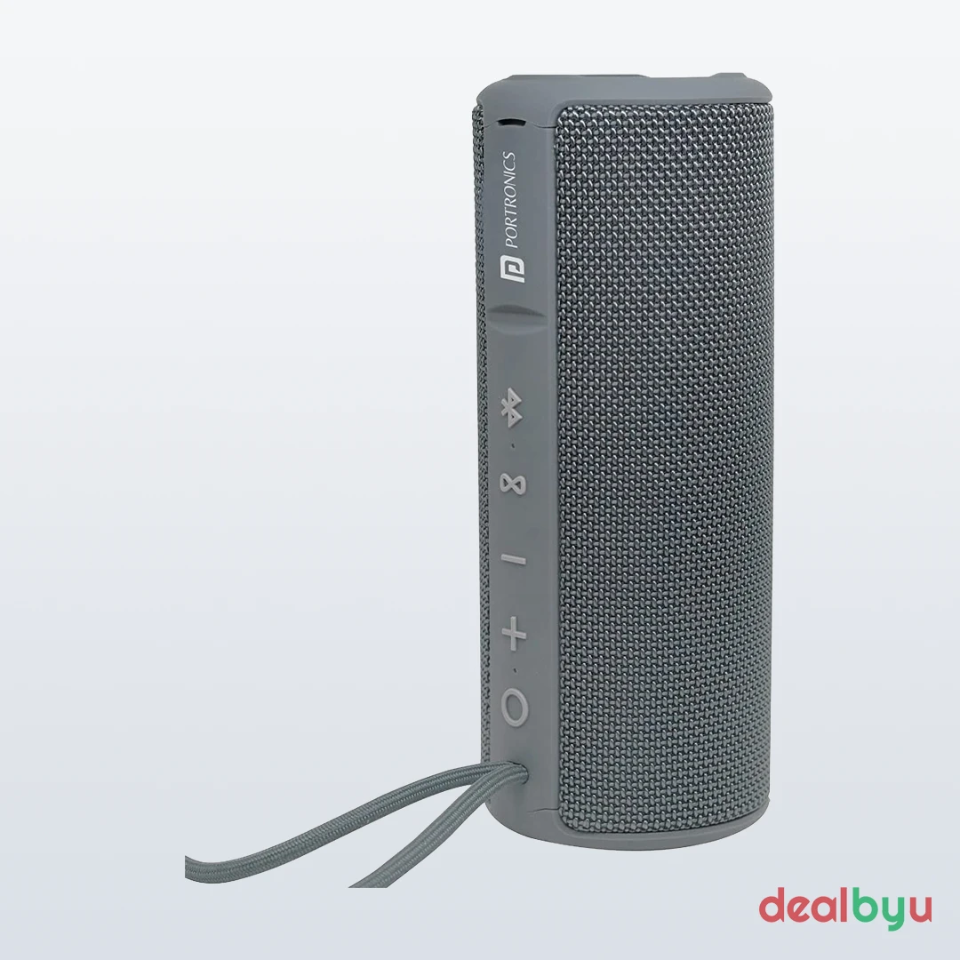 Portronics Breeze Plus — Bluetooth Speaker, 20 W, IPX6, 7 H