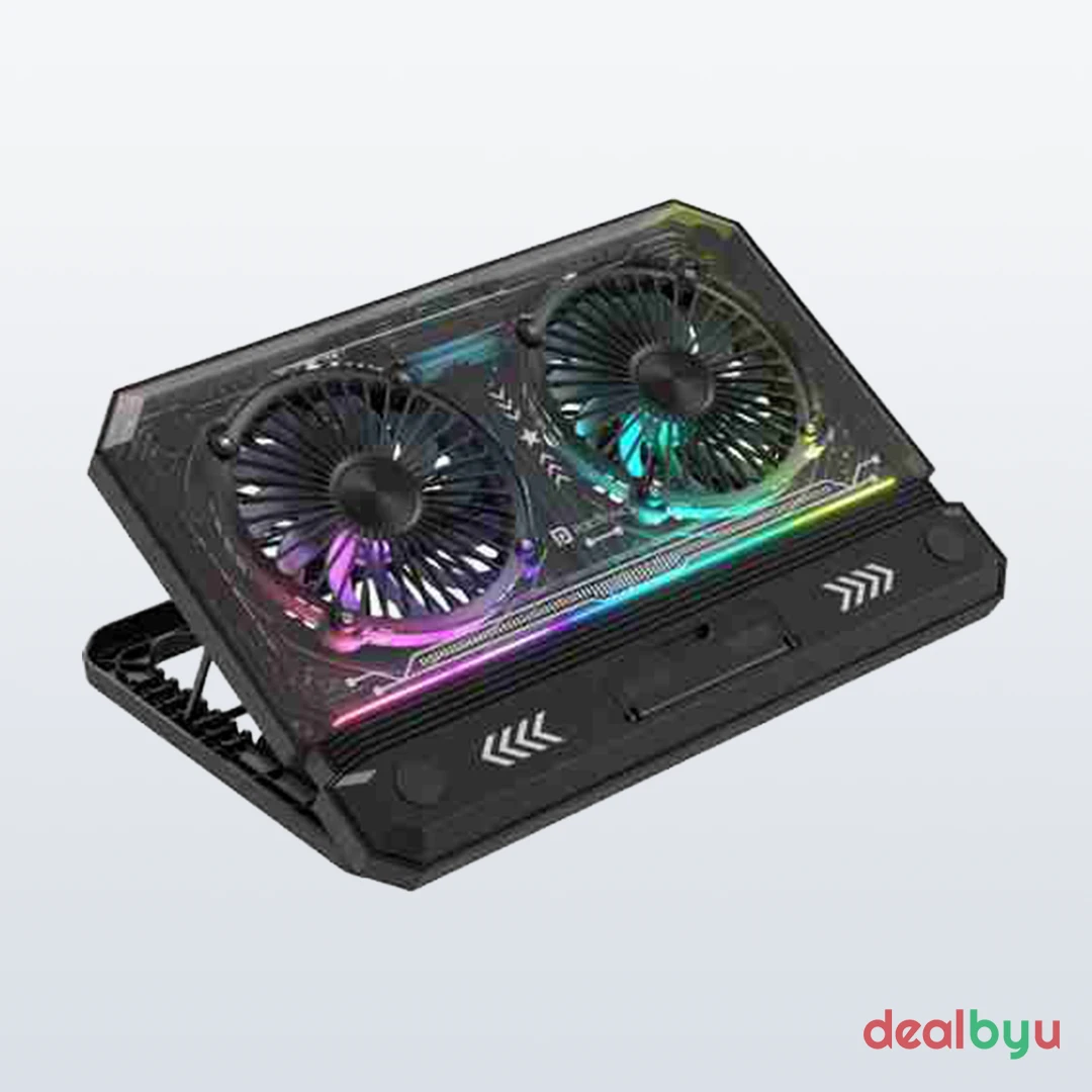 Portronics My Buddy Air 5 — 2 x cooling fans, Universal laptops