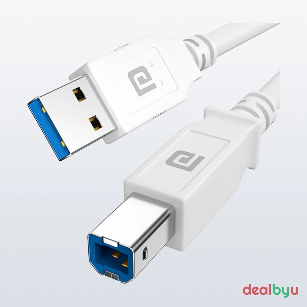 Portronics Printlink 3 (USB-A to USB-B printer cable)