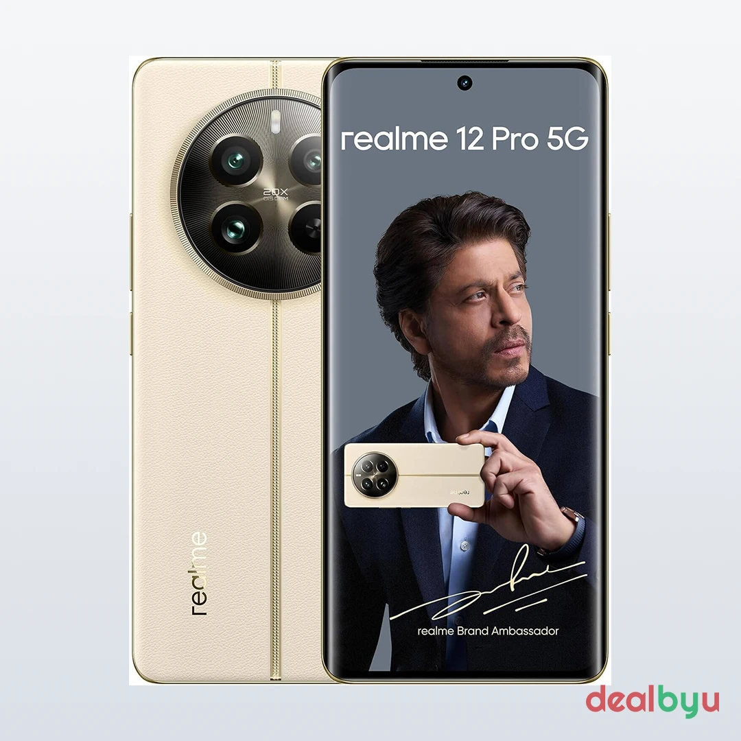 Realme 12 Pro 5G — Snapdragon 6 Gen 1, 8 GB / 128 GB, 6.7" AMOLED 120 Hz, 5000 mAh