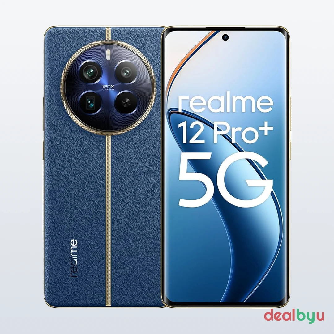 Realme 12 Pro+ 5G — Snapdragon 7s Gen 2, 8 GB / 256 GB, 6.7" AMOLED 120 Hz, 5000 mAh