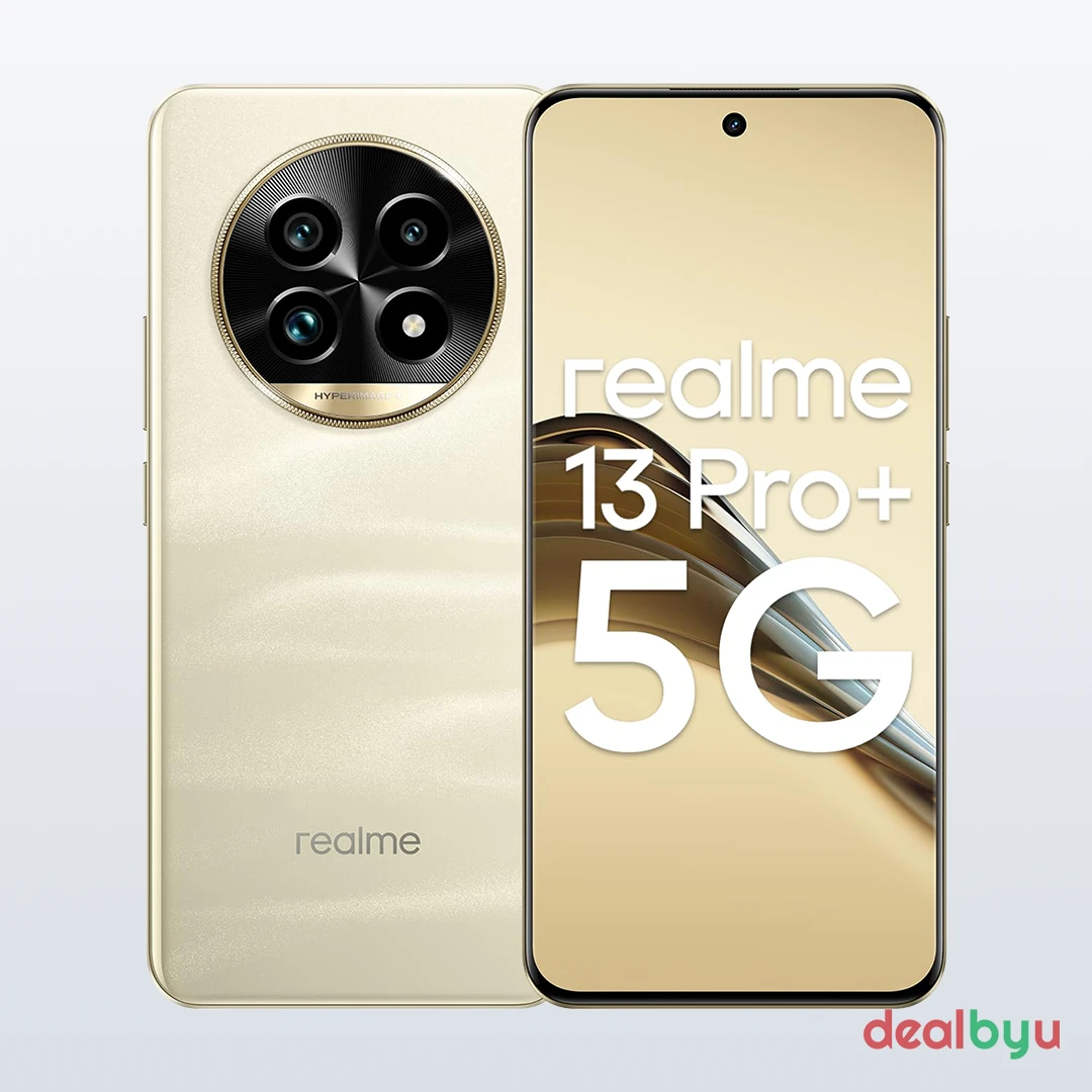 Realme 13 Pro+ 5G — Snapdragon 7s Gen 2, 12 GB / 256 GB, 6.7" AMOLED 120 Hz, 5200 mAh