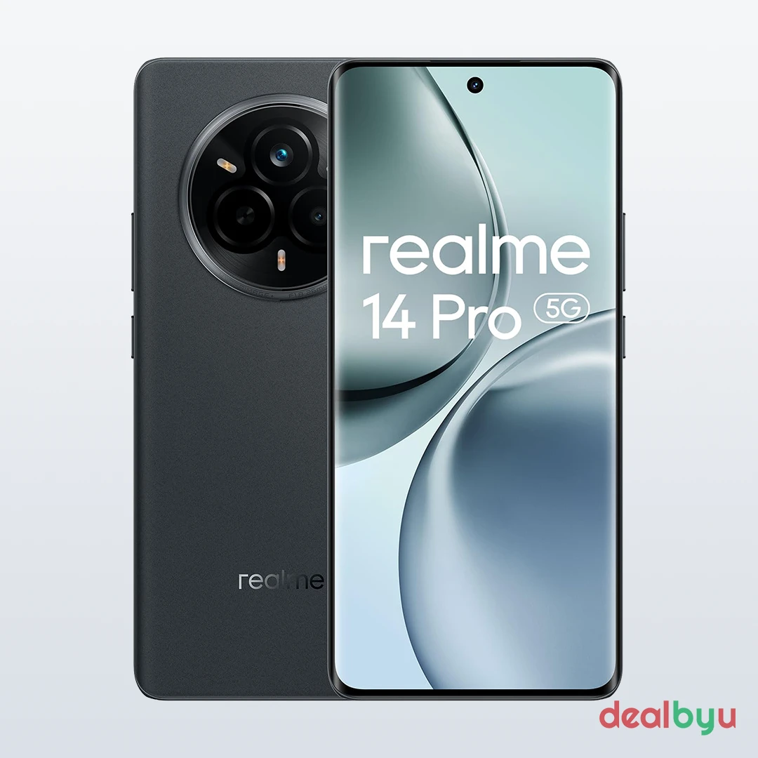 Realme 14 Pro 5G — Dimensity 7300 Energy, 8 GB / 256 GB, 6.77" OLED 120 Hz, 6000 mAh