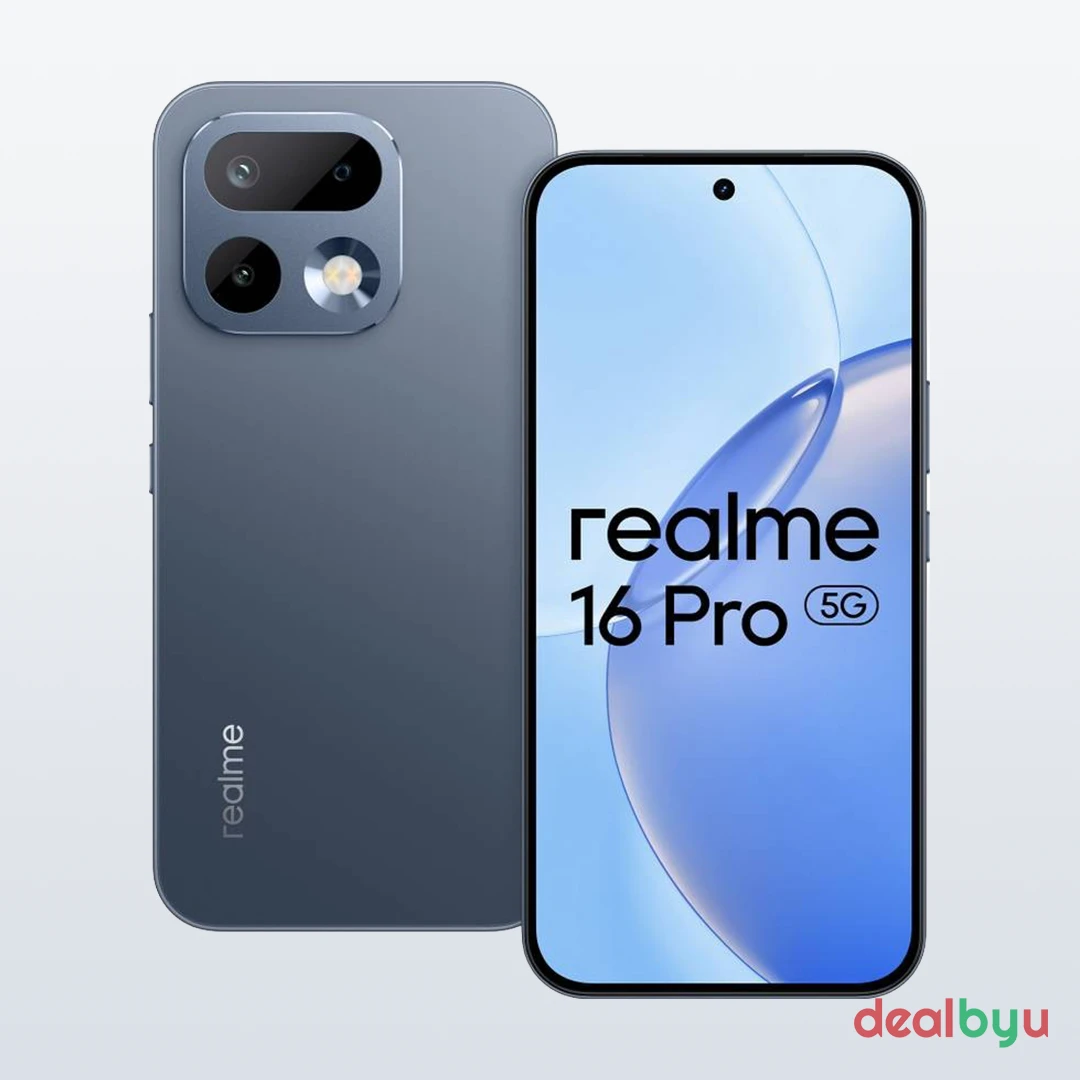 Realme 16 Pro 5G — Dimensity 7300 Max, 8 GB / 256 GB, 6.78" AMOLED 144 Hz, 7000 mAh