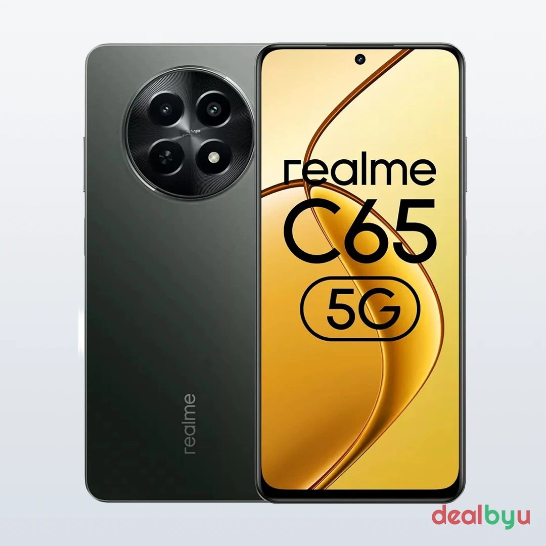 Realme C65 5G — Dimensity 6300, 4 GB / 128 GB, 6.67" LCD 120 Hz, 5000 mAh