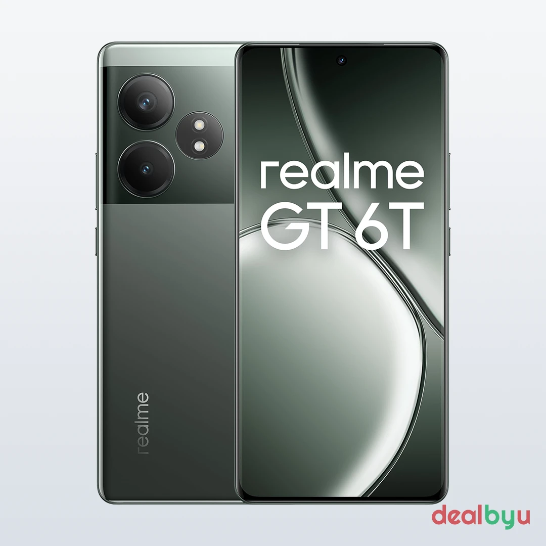 Realme GT 6T 5G — Snapdragon 7+ Gen 3, 8 GB / 256 GB, 6.78" AMOLED 120 Hz, 5500 mAh