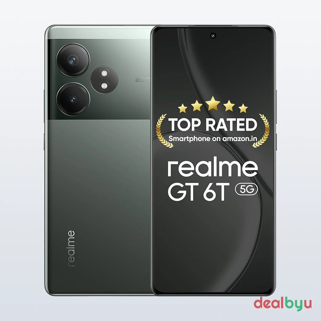 Realme GT 6T 5G — Snapdragon 7+ Gen 3, 12 GB / 512 GB, 6.78" AMOLED 120 Hz, 5500 mAh