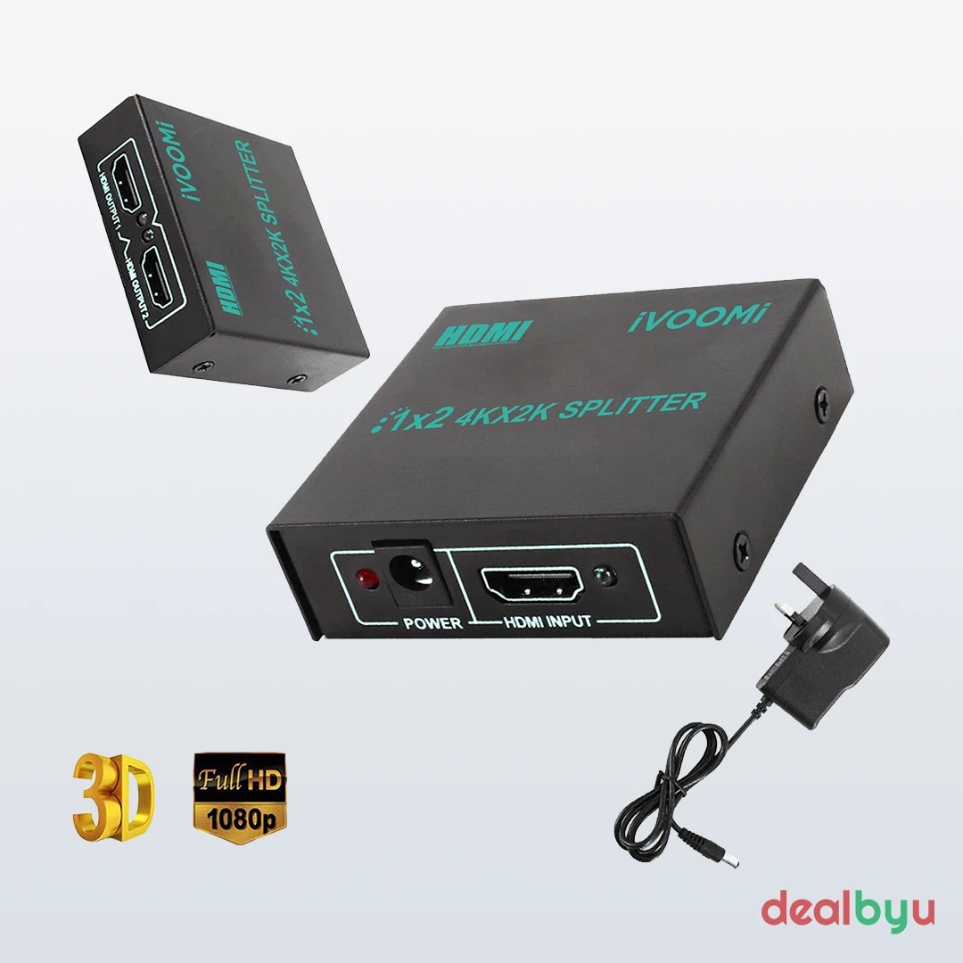 iVOOMi 1×2 HDMI Splitters