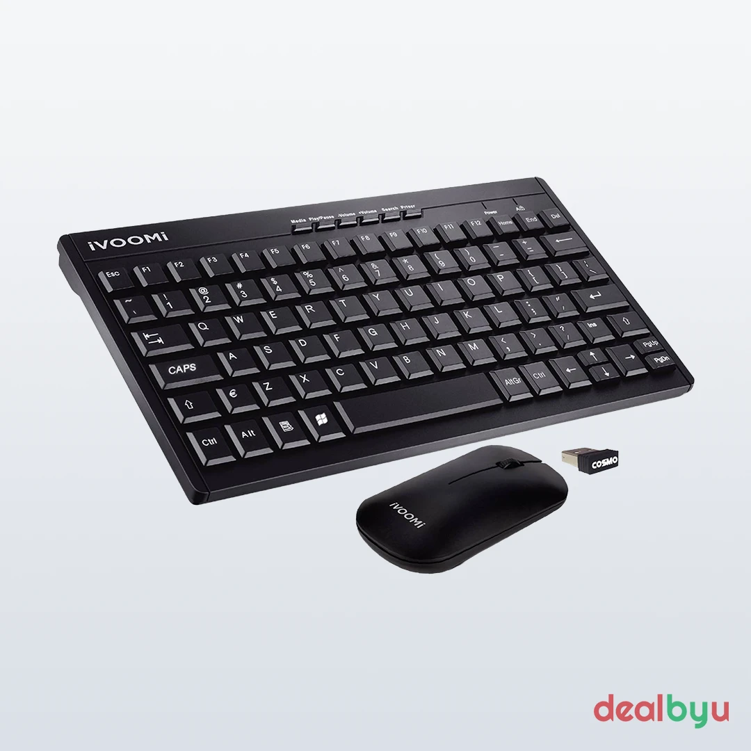 iVOOMi Cosmo Wireless Keyboard & Mouse Combo