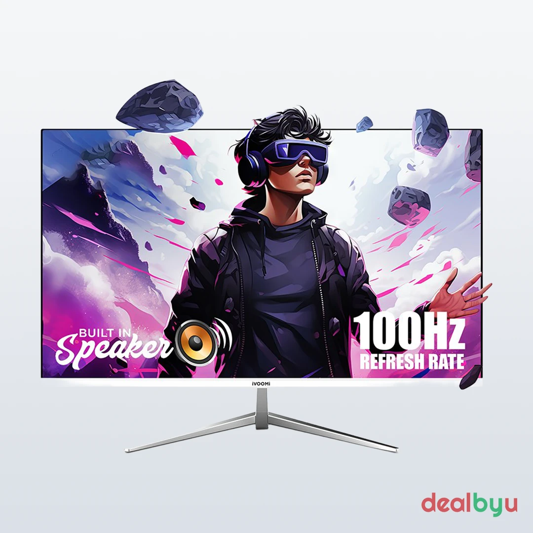 iVOOMi Monitor 24" Frameless Flat + Monitor Arm + Spice Combo