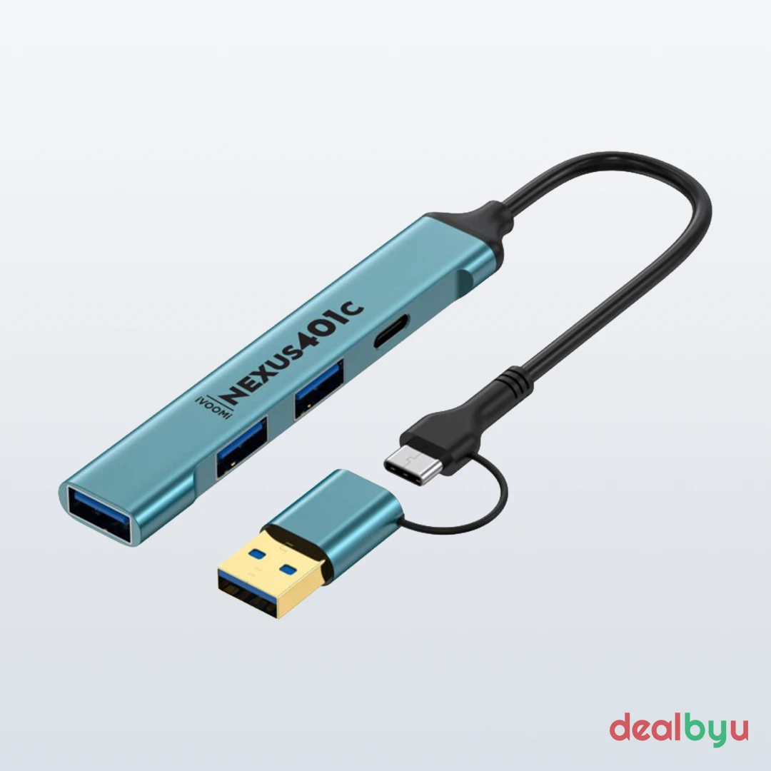 iVOOMi Nexus 401C 2in1 Type-C/USB HUB IV-HB021