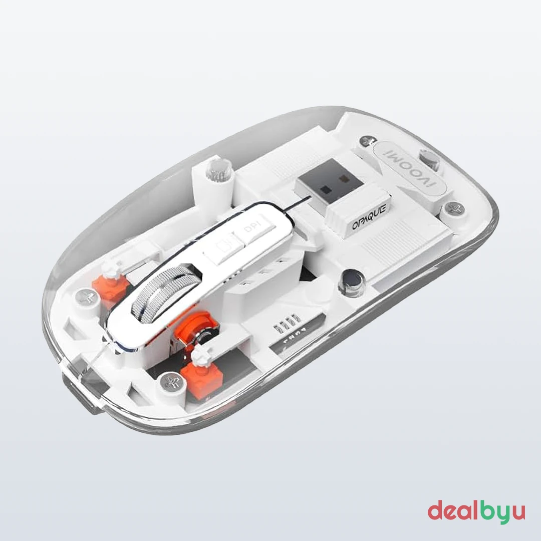 iVOOMi Opaque White Wireless Mouse