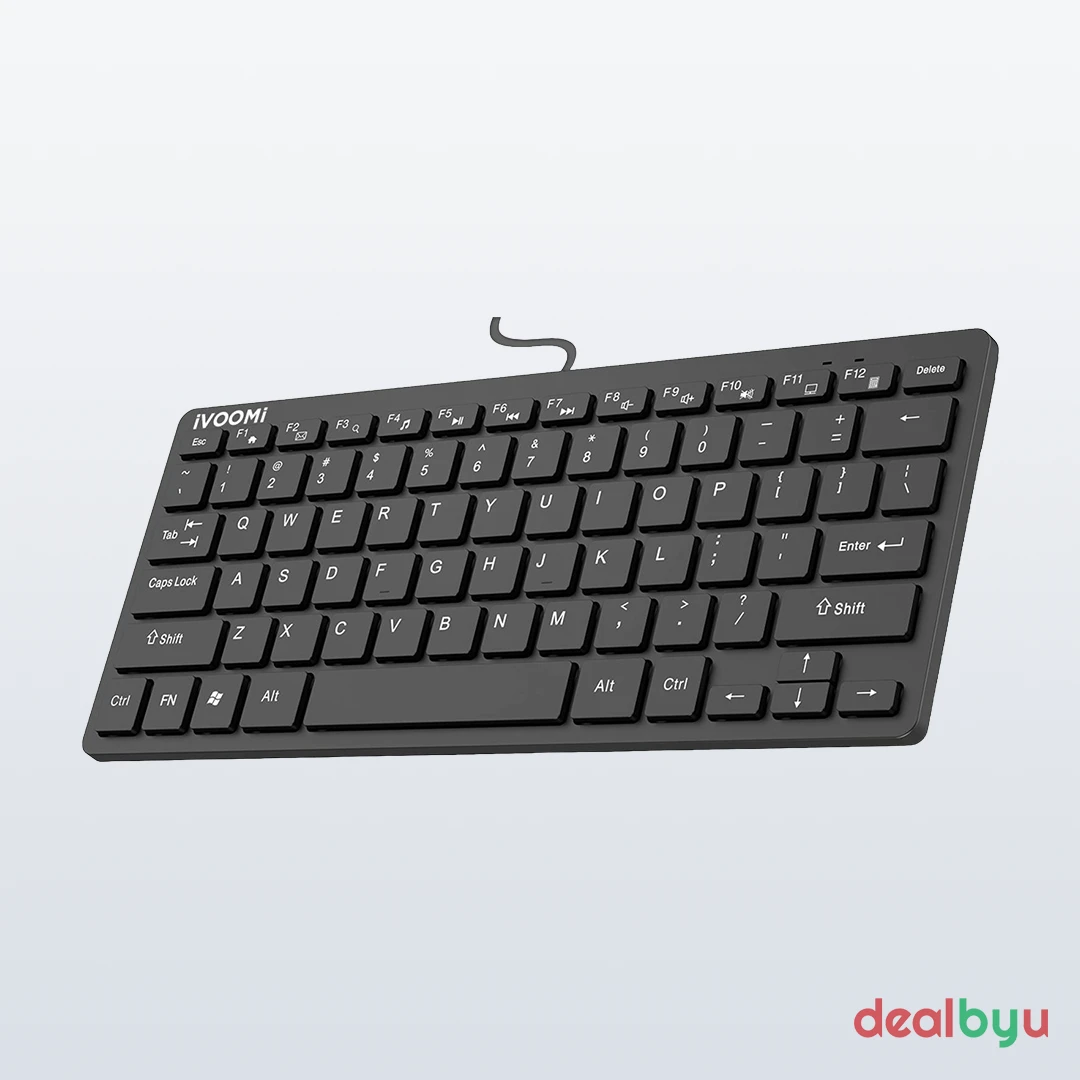 iVOOMi Venom Black Mini Wired Keyboard