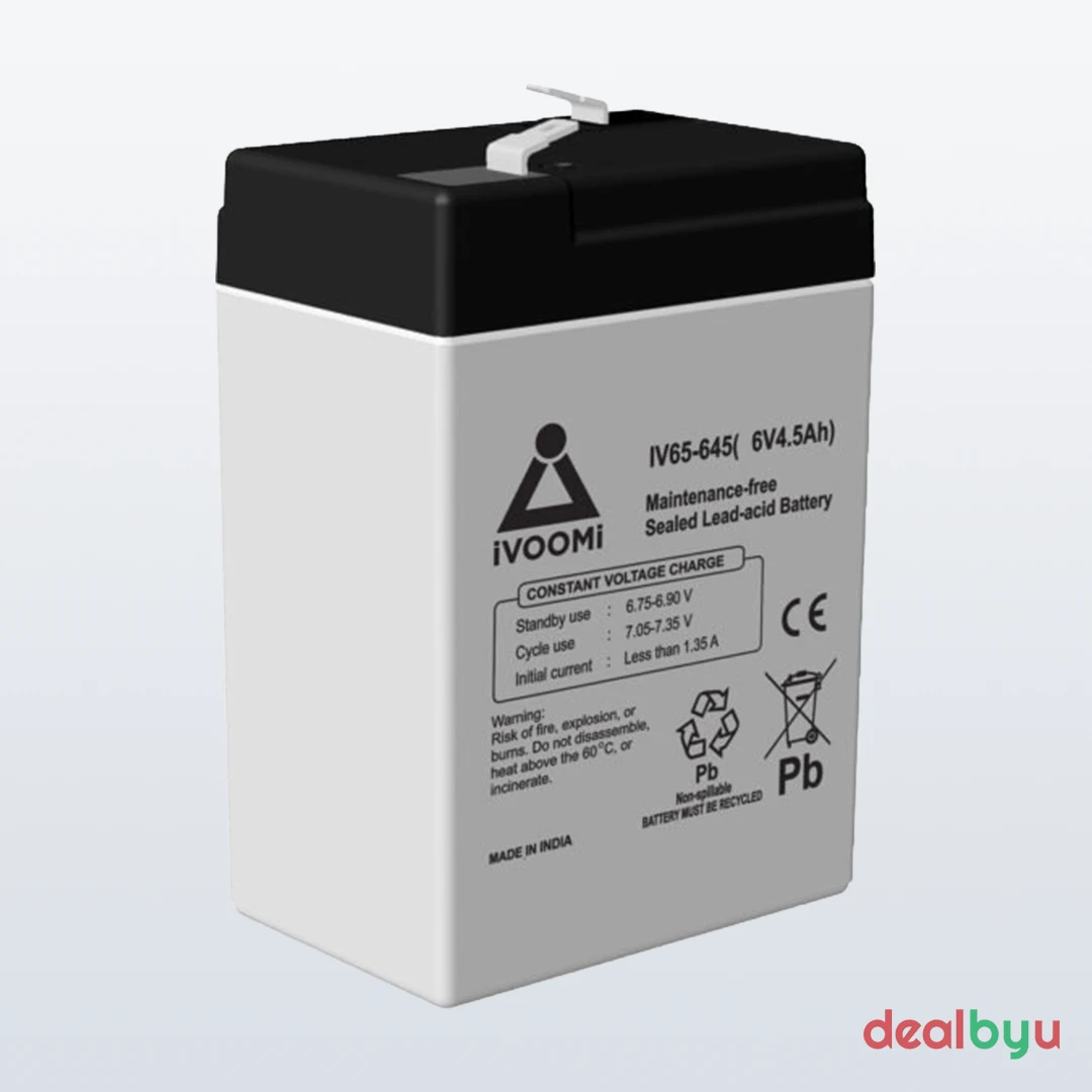 iVOOMi VRLA Battery 6V 4.5Ah