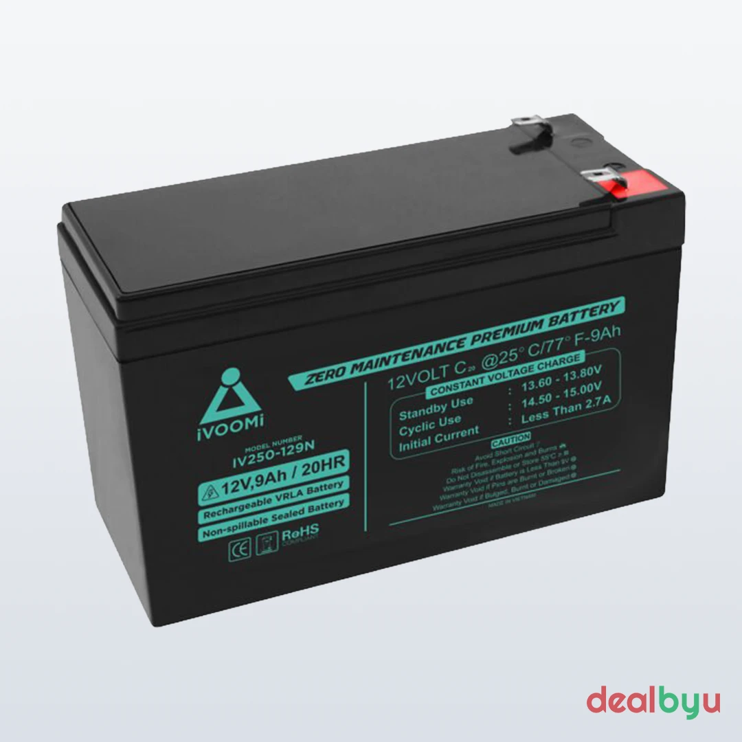 iVOOMi VRLA Battery 12V 9Ah