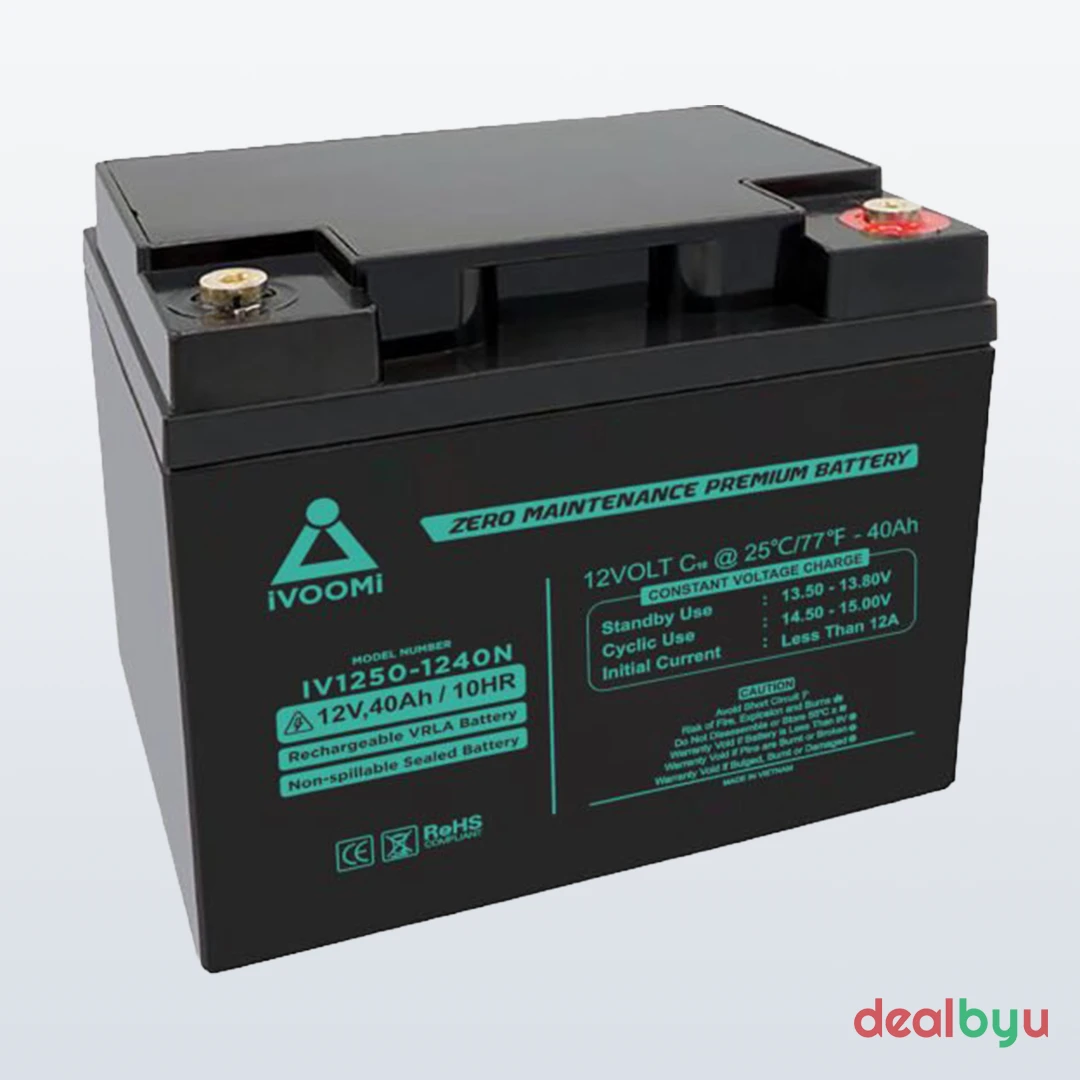 iVOOMi VRLA Battery 12V 40Ah