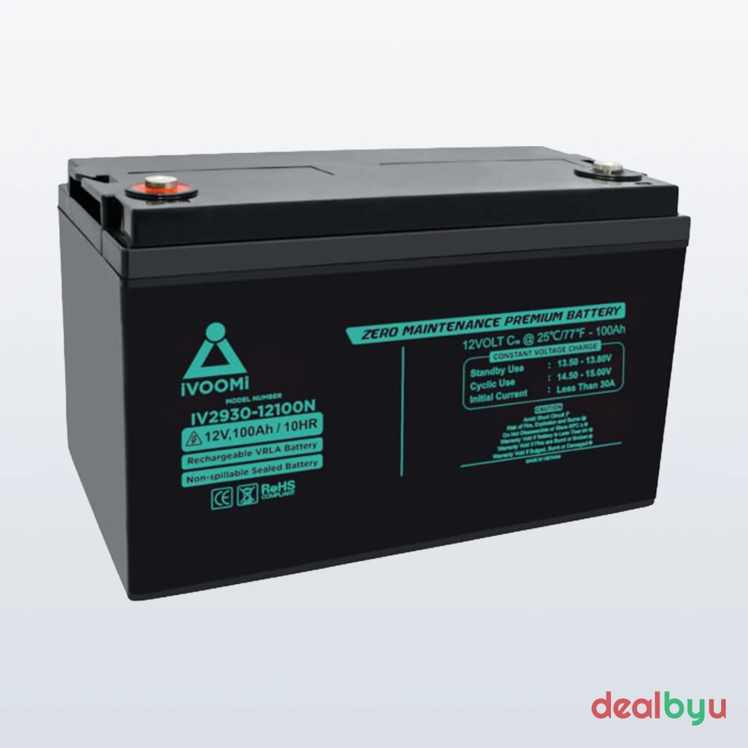 iVOOMi VRLA Battery 12V 100Ah