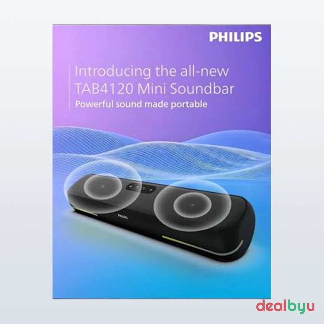 Philips TAB4120 — Mini Soundbar