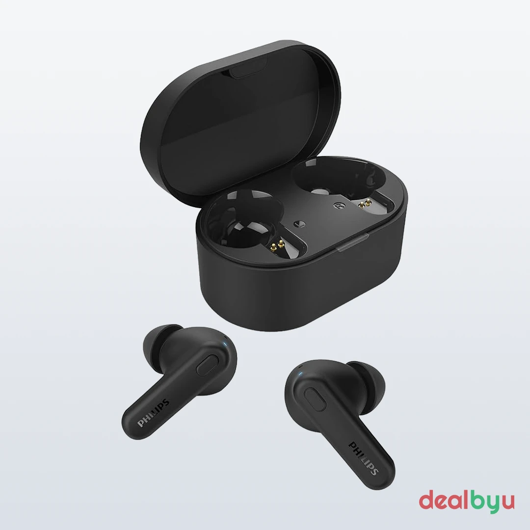 Philips TAT1108 — True Wireless Earbuds, 15 H Playback, IPX4
