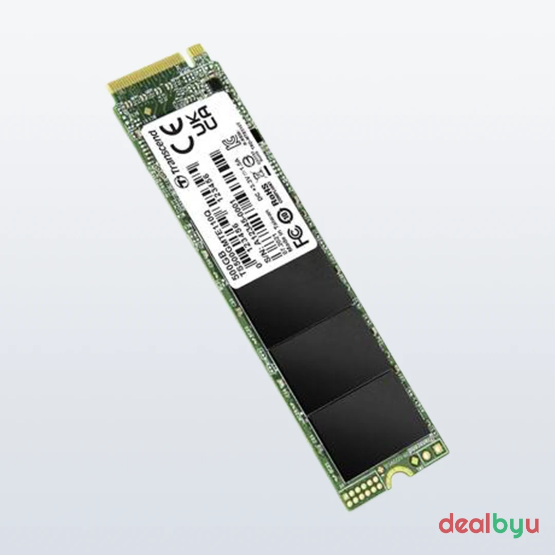 Transcend 110Q 500 GB PCIe 3.0 NVMe M.2 2280 SSD (TS500GMTE110Q)