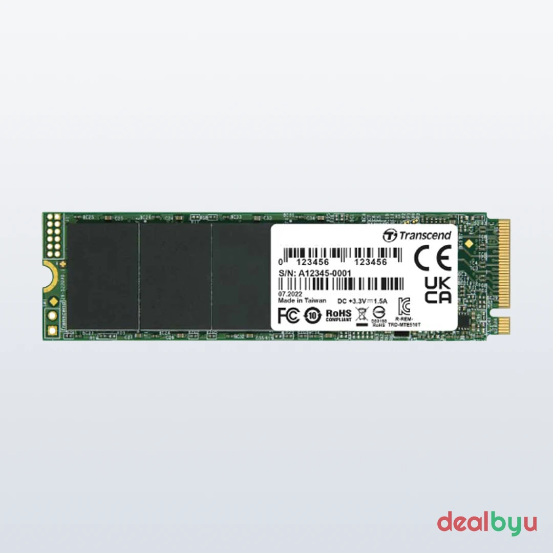 Transcend 110S 1 TB PCIe 3.0 NVMe M.2 2280 SSD (TS1TMTE110S)