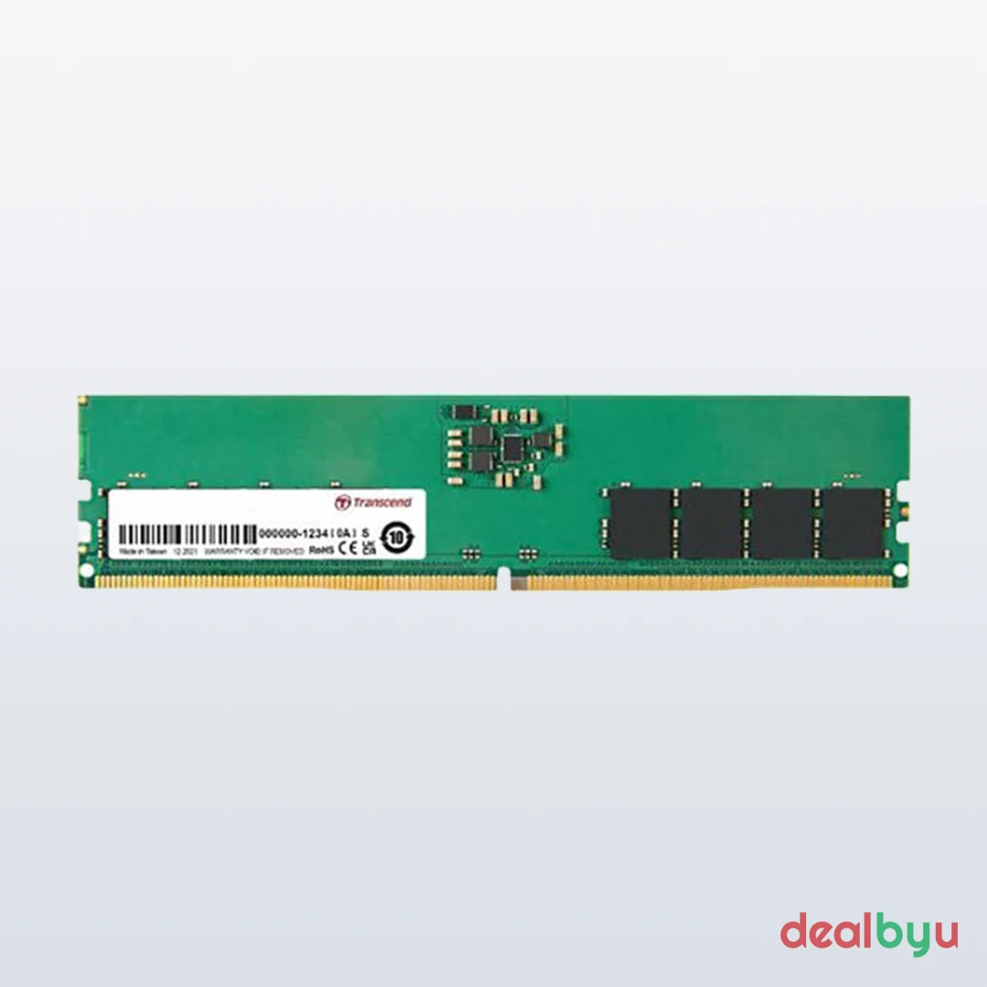 Transcend JetRam DDR5 16 GB (1 × 16 GB) 4800 MT/s CL40 Green Desktop Memory Module