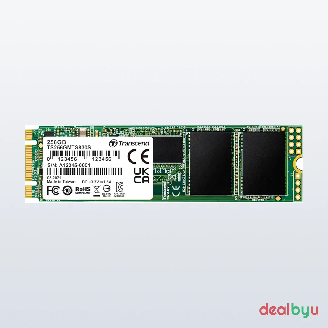 Transcend MTS830S 256 GB SATA M.2 2280 SSD