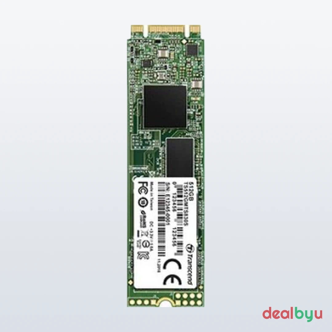 Transcend MTS830S 512 GB SATA M.2 2280 SSD