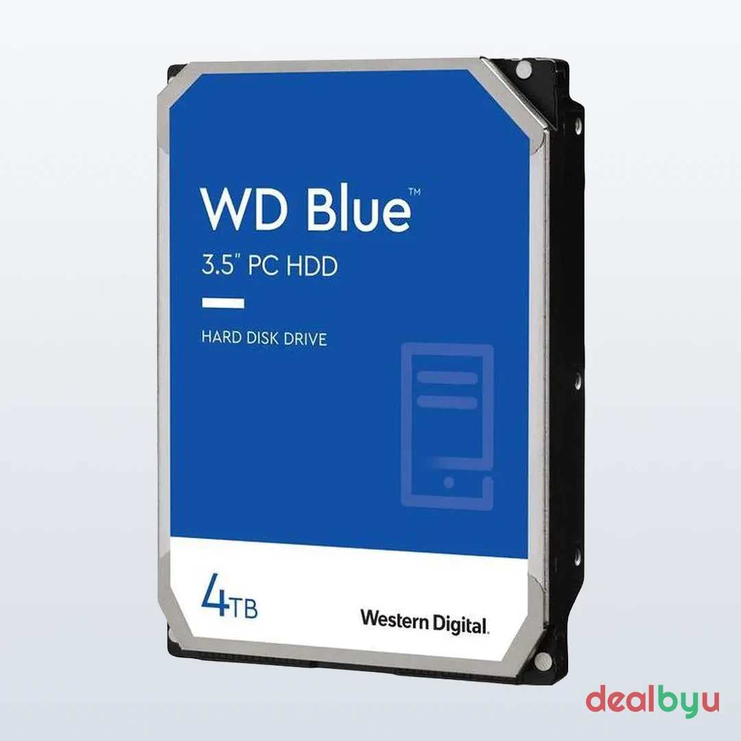 WD Blue 4 TB 3.5" desktop HDD (5400 RPM)