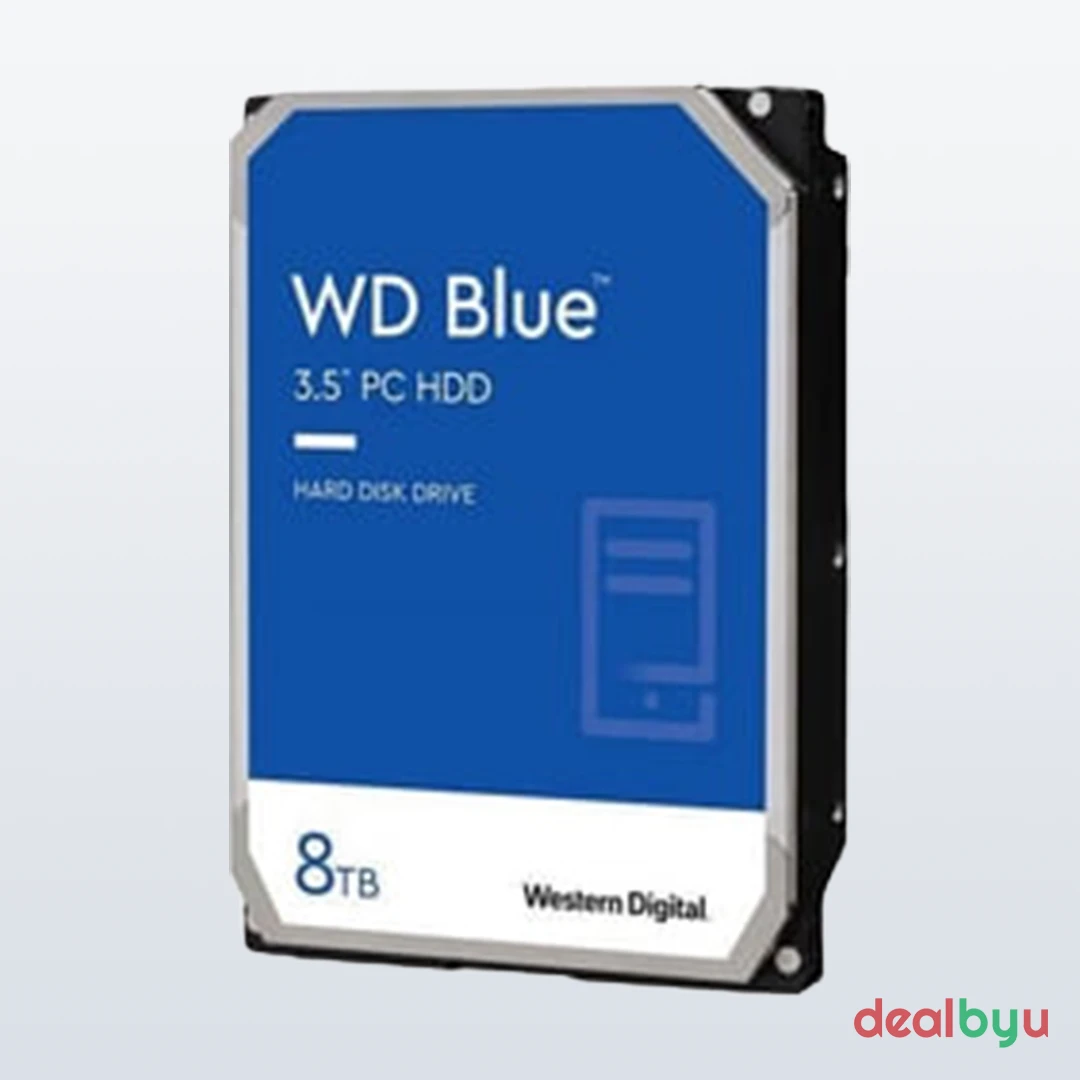 WD Blue 8 TB 3.5" desktop HDD (5640 RPM)